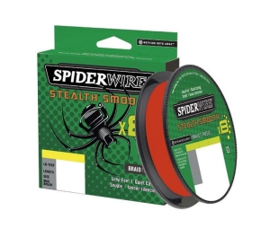 Spiderwire Stealth Smooth 8 150m 0.07mm 6kg Code Red