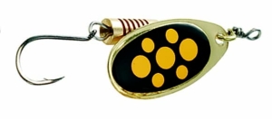 DAM SINGLEHOOK SPINNER #3 6g SINKING BLACKY