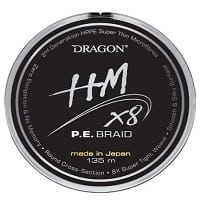 DRAGON HM X8 P.E.BRAID 0.12mm 11,90kg 135m biały