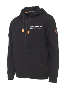 Bluza Savage Gear Urban Zip Hoodie XL Black Ink
