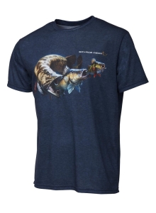 Savage Gear Koszulka Cannibal Tee L Blue