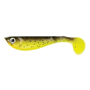 Pulse Shad 11cm Hot Brown Chartreuse 3szt.