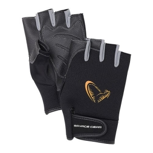 Savage Gear Rękawiczki Neoprene Half Finger BlacXL