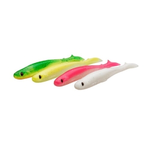 SG Slender Scoop Shad 15cm 17g Dark Water Mix 4szt