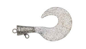 SVZ McMio Big Spare Tail Silver Glitter 72mm ogonk