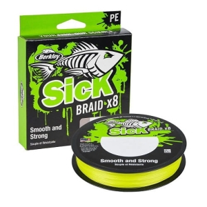 Berkley X8 Sick Braid 0,23m 150m 23.6kg Yellow