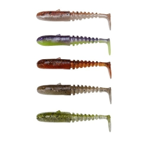SG Gobster Shad 9cm 9g Clear Water Mix 5szt