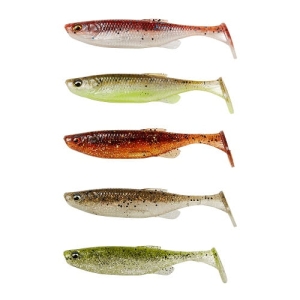 SG Fat Minnow T-tail 7.5cm 5g ClearWater Mix 5ps