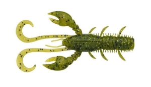 Pulse Realistic Craw Hollow Green Olive 10cm 6szt