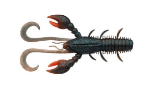 Pulse Realistic Craw Hollow Dark Cray UV C7cm 8szt
