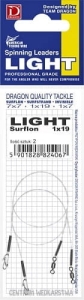 Przypon Dragon 1x19 Surflon 3kg Light 35cm 2szt