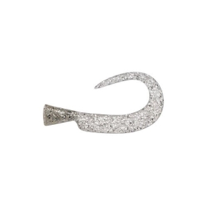 SVZ McMio Big Spare Tail Silver Glitter 69mm 3szt