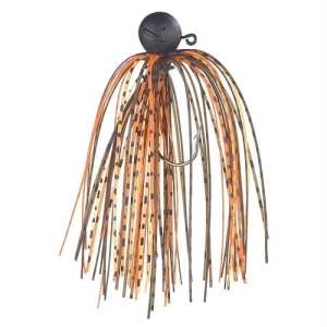 BALZER Skirted Jig Green Pumpkin Amber Red #1 5g